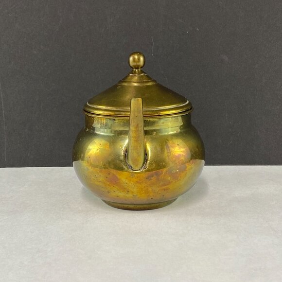 Vintage Brass 2-Cup Teapot - Picture 4 of 10
